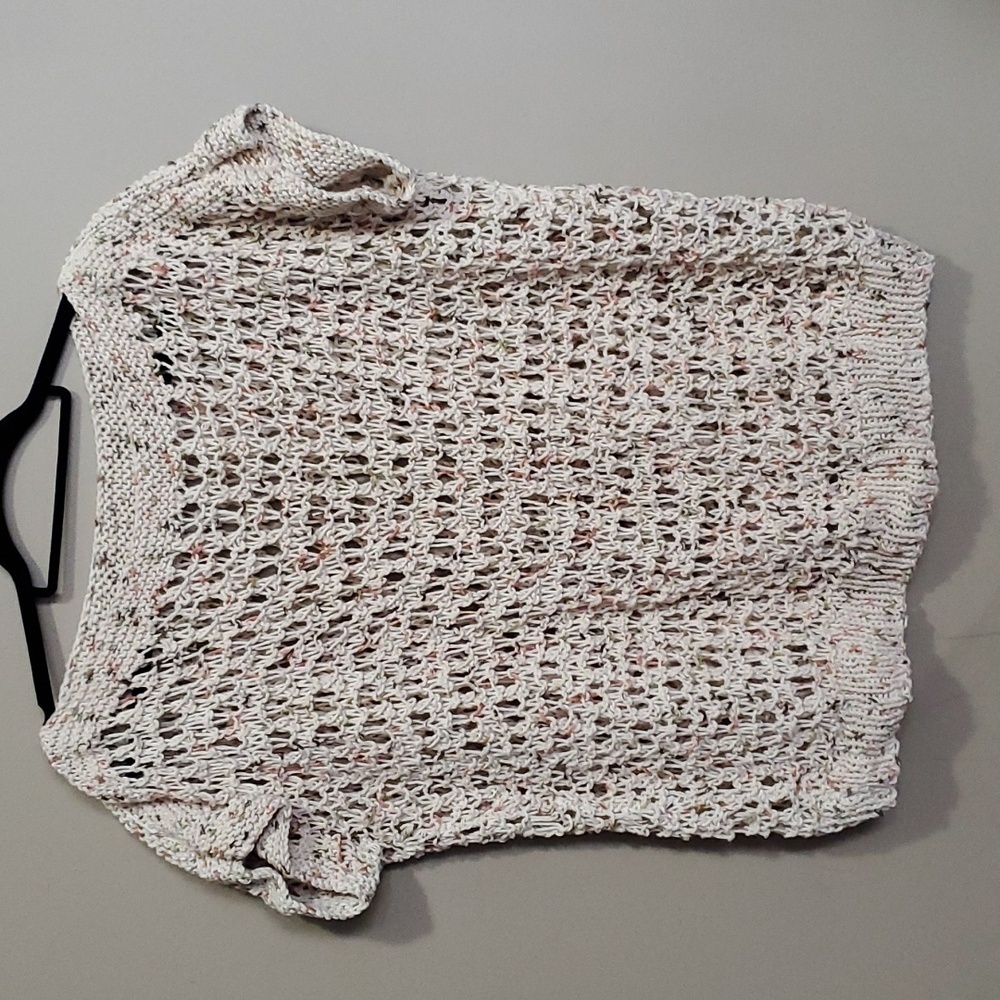 Hand knit top size small